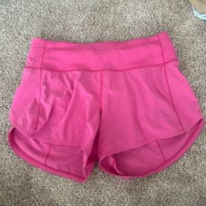 Lululemon speed up short - pink